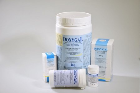 DOXYGAL 50 mg/g prášek pro přípravu perorálního roztoku
